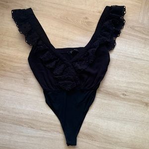 Black Lace bodysuit